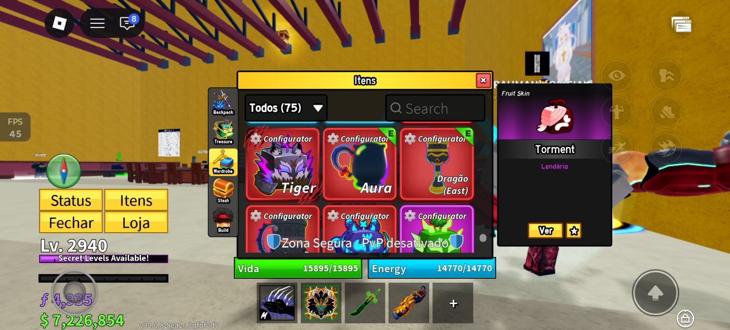 CONTA DE BLOX SUPER RARA COM DRAGAO PERM/DRAGON BLACK