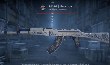 SKIN AK-47 HERANÇA CS2