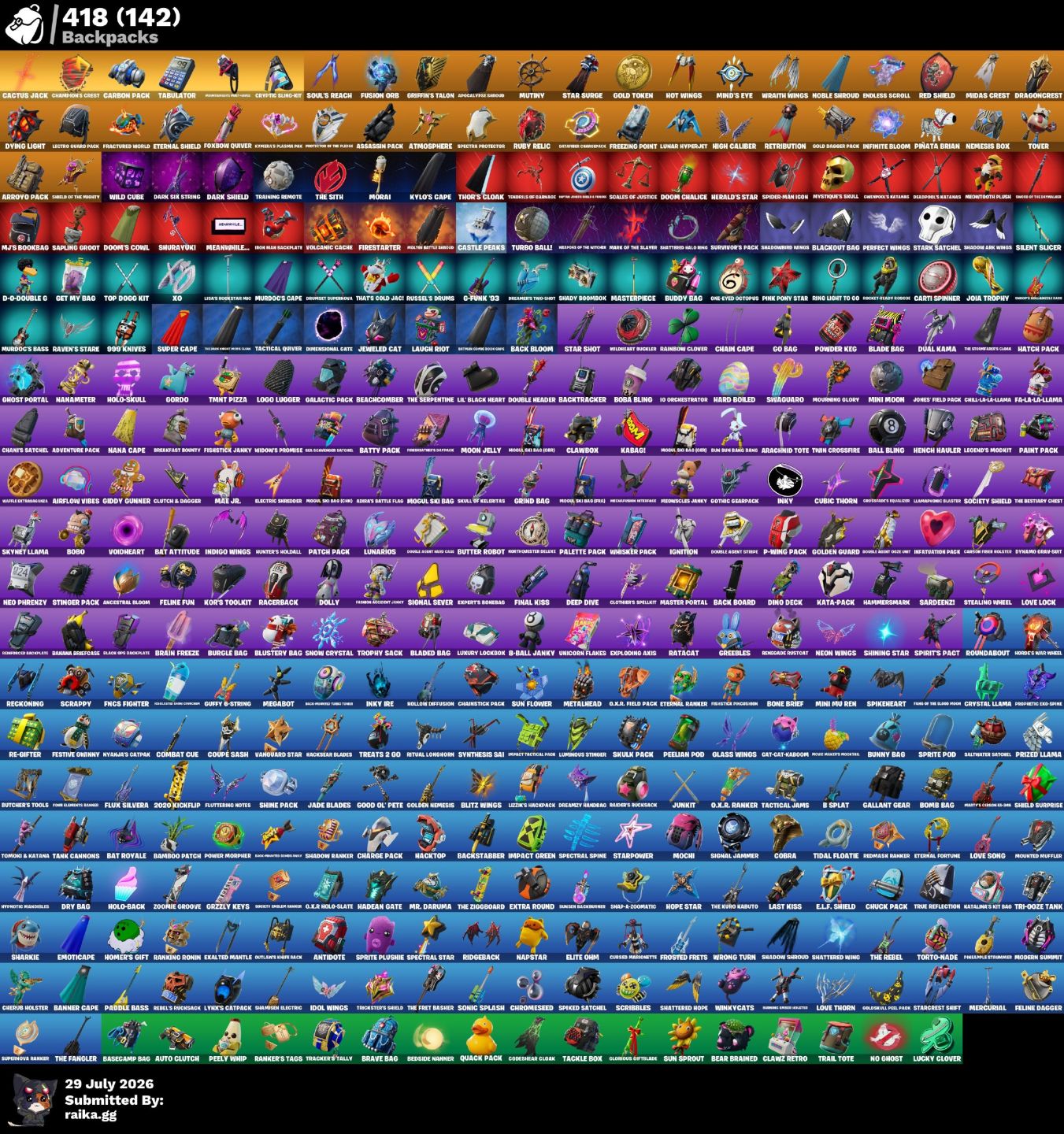 Conta fortnite com muitas skins e muitos itens raros(minty,ikonik,glow e travis