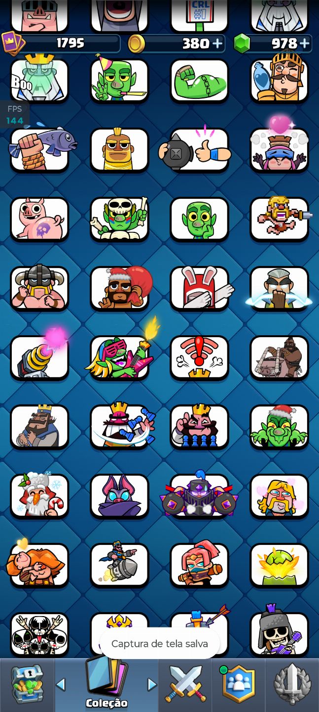 Conta Clash Royale level máximo