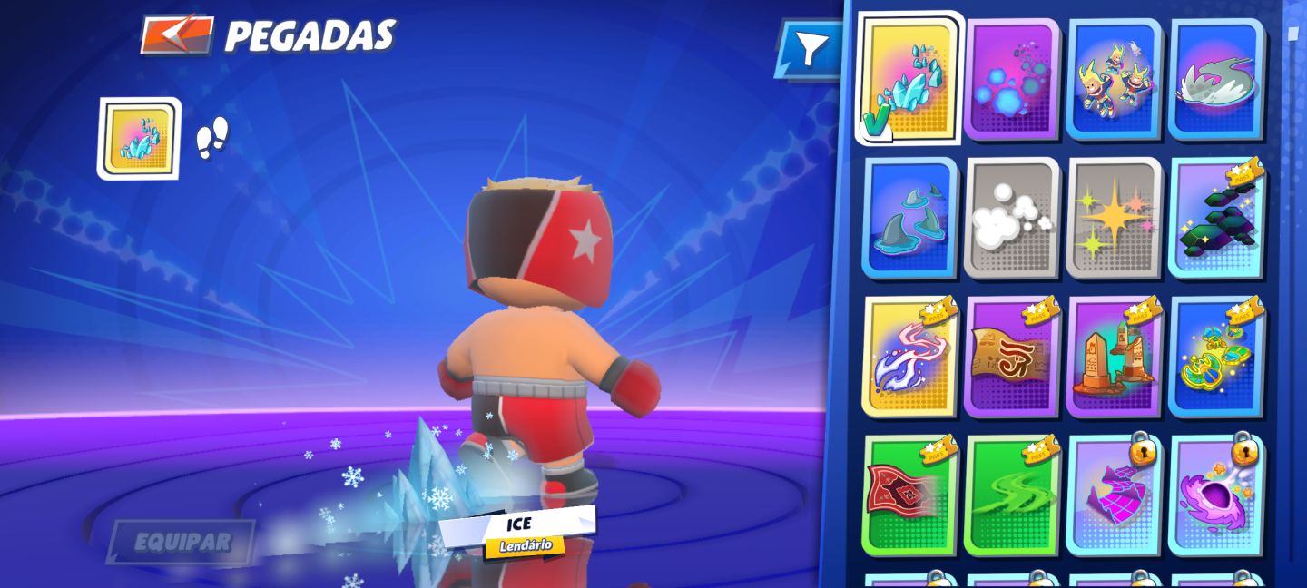 CONTA DE STUMBLE GUYS NO PREÇO!!! SKINS, HABILIDADES E ETC