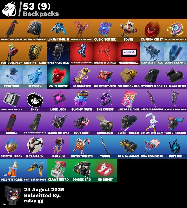 [53 SKINS] Naruto | Driftwalker | The Foundation | Ronin | Inferno | Rei do Gelo