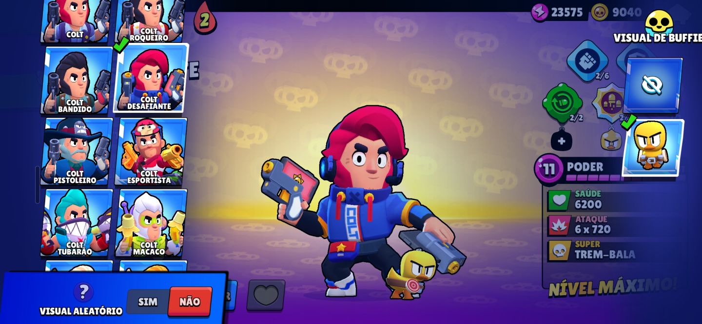 Conta quase full de Brawl Stars, criada em 2019