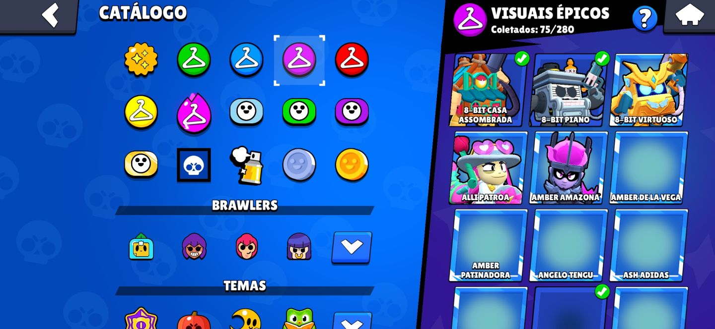 CONTA BRAWL STARS RARA E ANTIGA [50K TROFÉU]