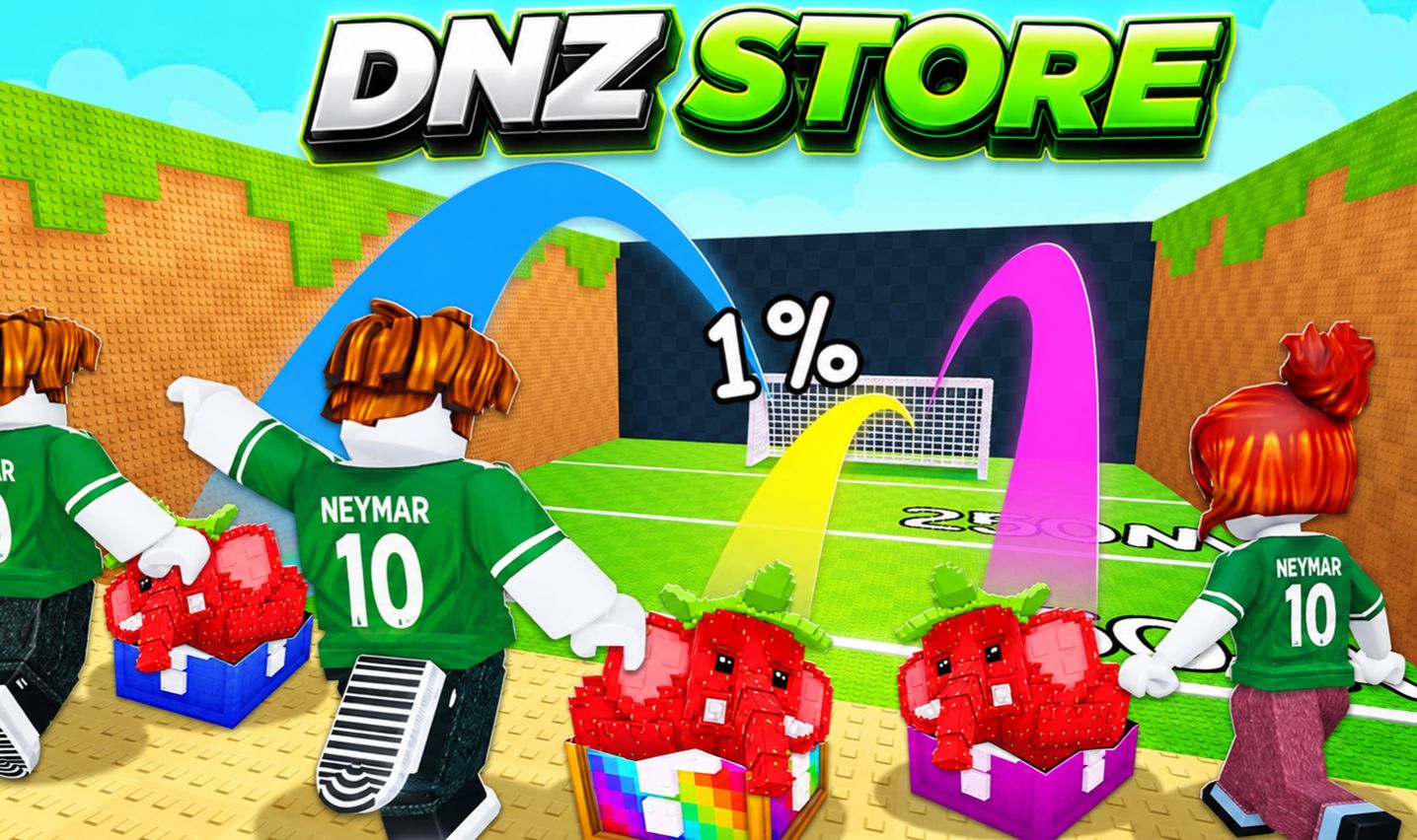 Kick A Lucky Block - Chutar um Bloco da Sorte Lucky Block