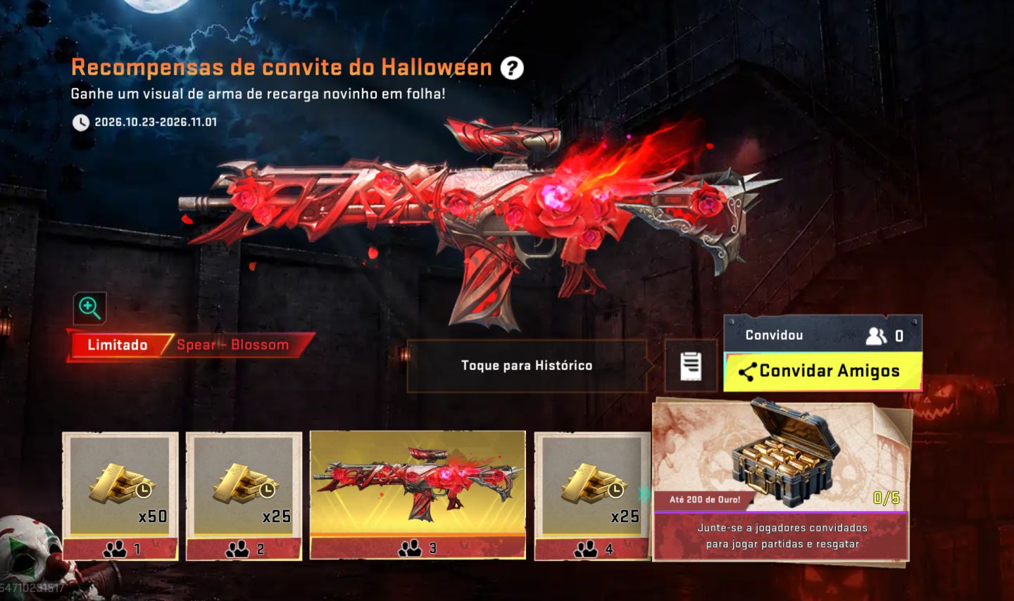 CONVITES PARA EVENTO RESGATE UMA SKIN AGORA