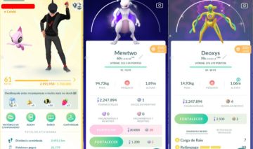 CONTA POKEMON GO LV 61 | 71 LENDARIO | 149 BRILHANTE | CELEBI SHINY | ANO 2016