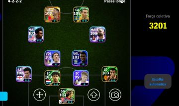 Conta efootball- CR7 Big time (107) Ibrahimovic (108) Salah blitz (105)