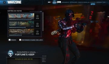 Conta warzone rara ( carmesin )