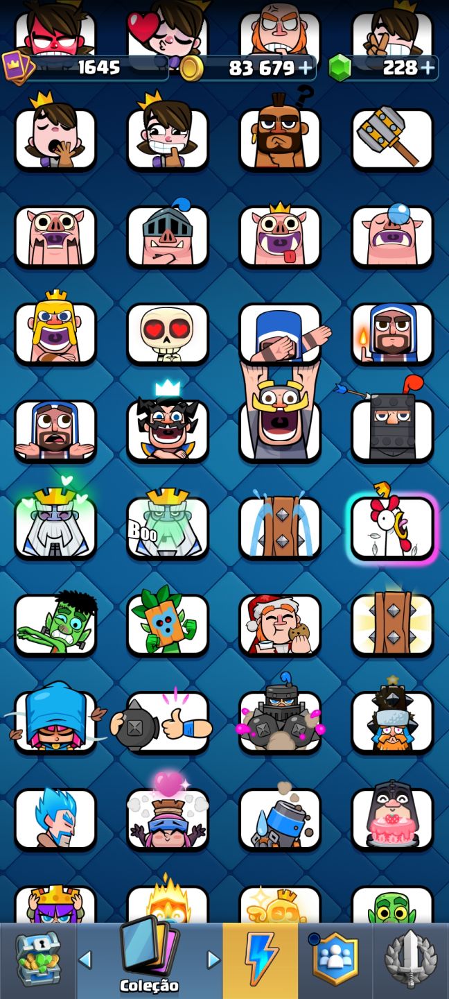 Conta Clash Royale Arena 28