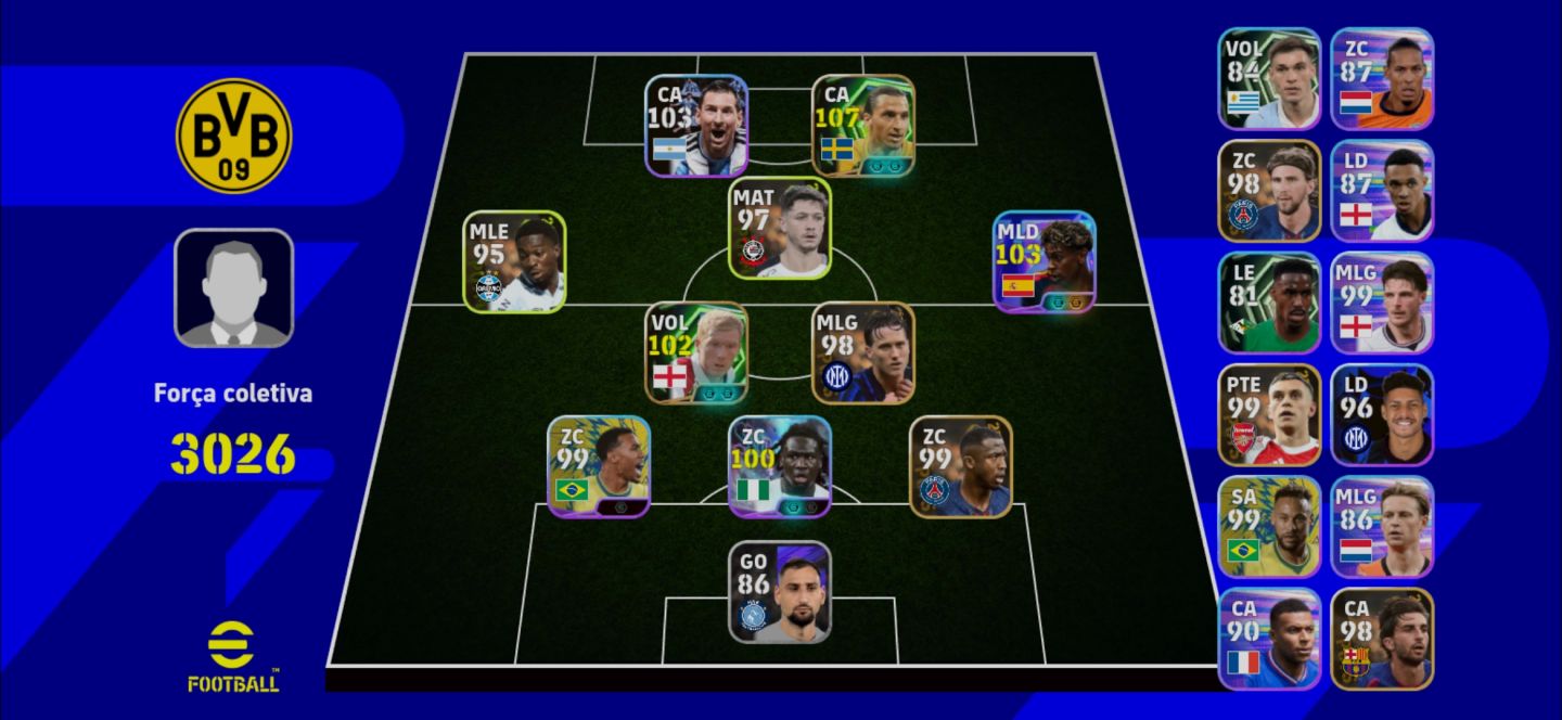 EFOOTBALL 27 MOBILE | COMECE COM CRAQUES ÉPICOS + SHOWTIME + BIG TIME