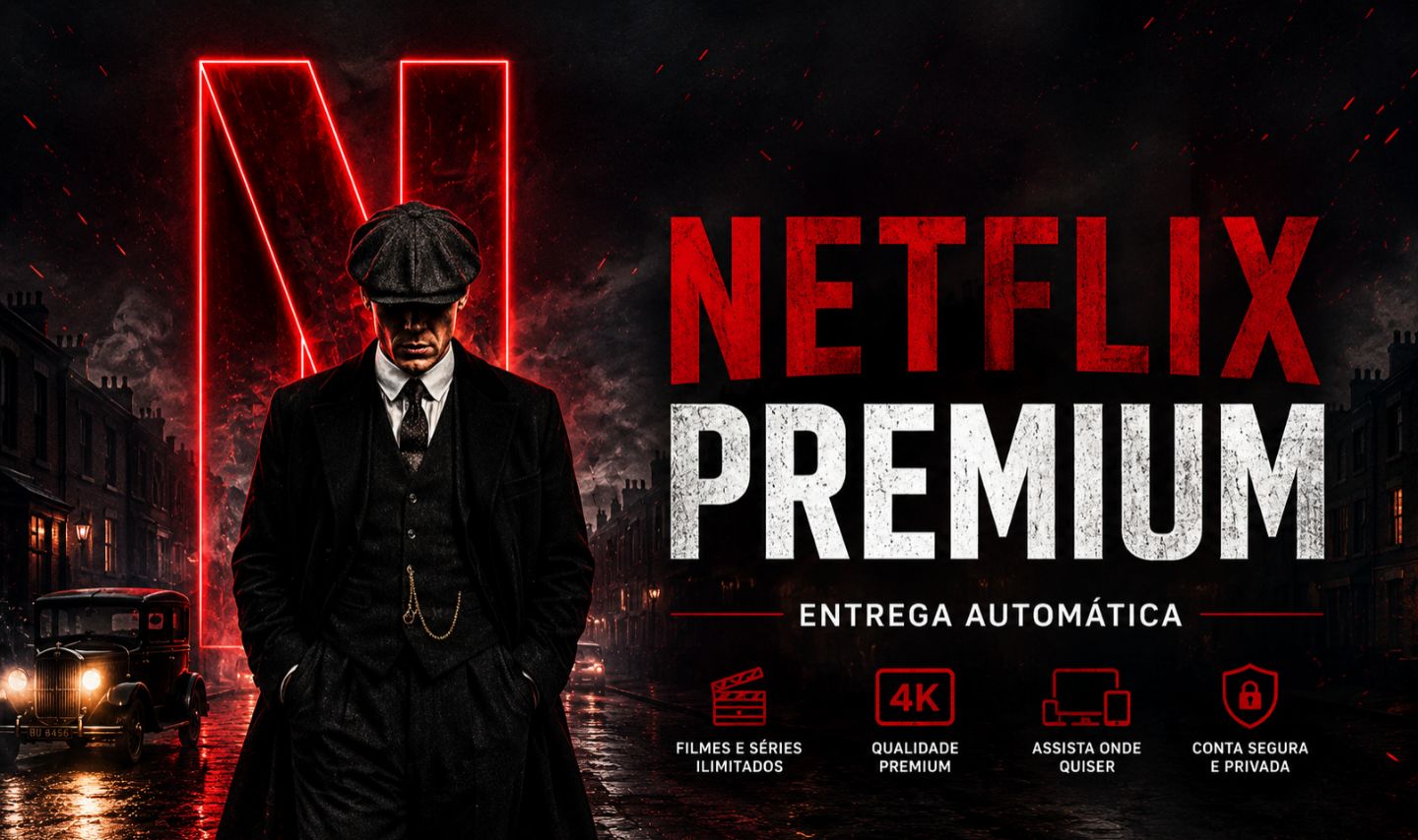NETFLIX PREMIUM - no Meu EMAIL 30 dias