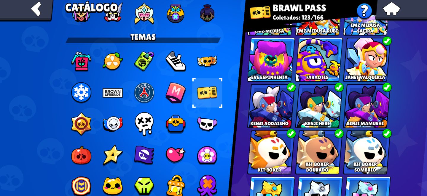 Conta Muito Braba de Brawl Stars