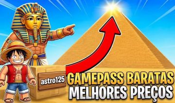 [MENOR PREÇO] CONSTRUA A PIRÂMIDE - BUILD THE PYRAMID GAMEPASS