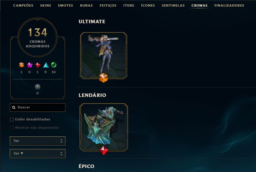 CONTA DE LOL DIAMANTE COM YASUO EMISSARIO GENESIS E MAIS DE 300 SKINS