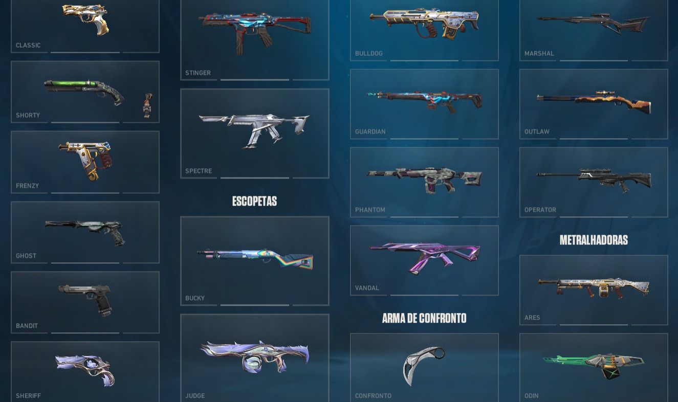 CONTA VALORANT NVL 461 + FACA VCT/LOCKIN + MAIS DE 50 SKINS COMPRADAS