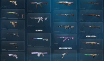 CONTA VALORANT NVL 461 + FACA VCT/LOCKIN + MAIS DE 50 SKINS COMPRADAS