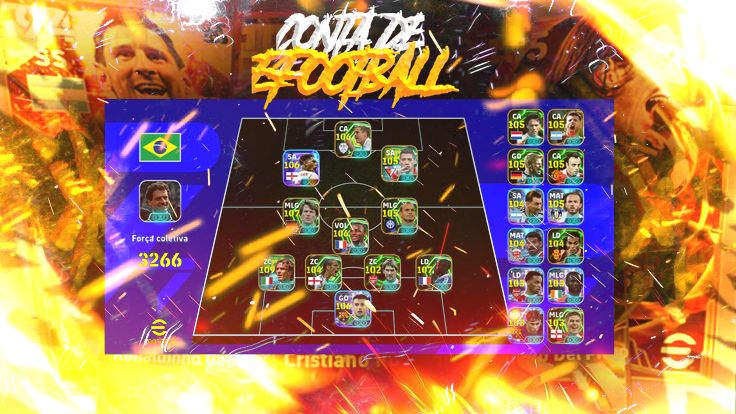 CONTA INSANA DE EFOOTBALL COM 3266 | PRIMEIRA DIVISÃO | TOP 18 MIL PVP |
