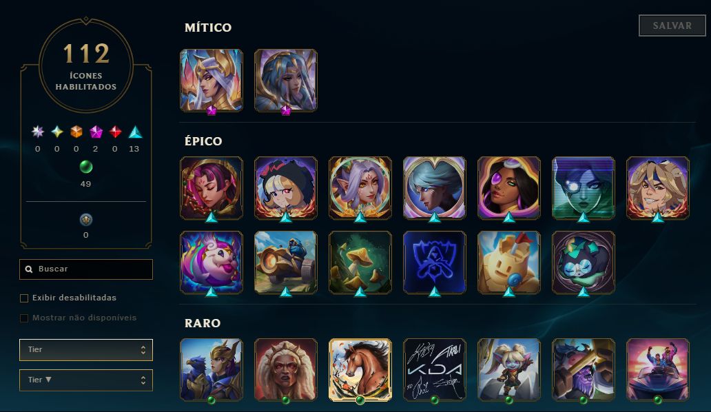 CONTA LEAGUE OF LEGENDS MAIN JUNGLE