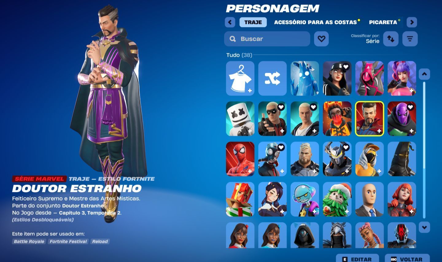 36 SKINS | RONIN | THE ORIGIN | SPIDER MAN | IMAGINED | RAP BOY | FULL ACESSO