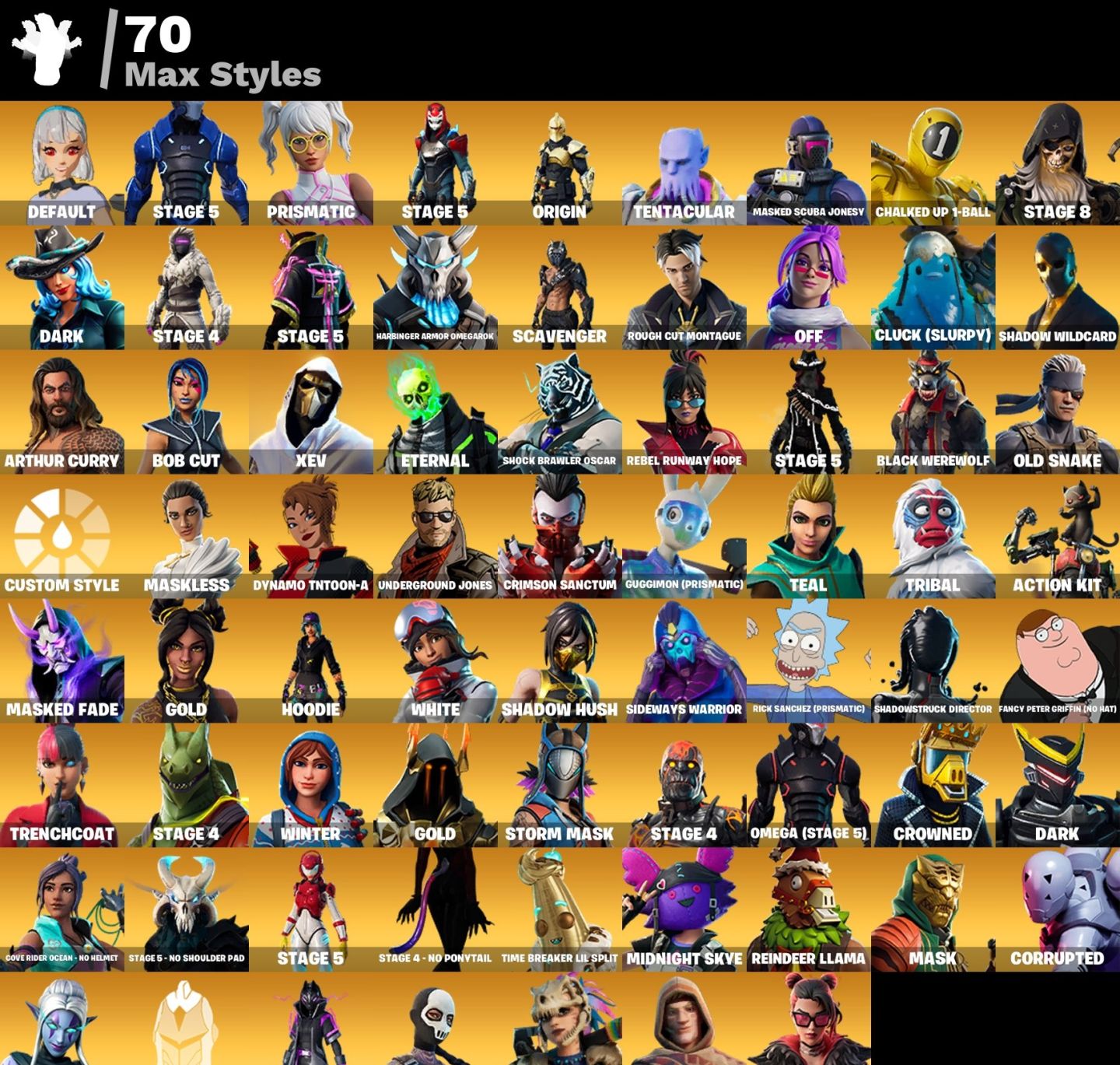 Conta Fortnite 187 SKINS IKONIK/ OG STW SALVE O MUNDO FUNDADOR RARIDADE