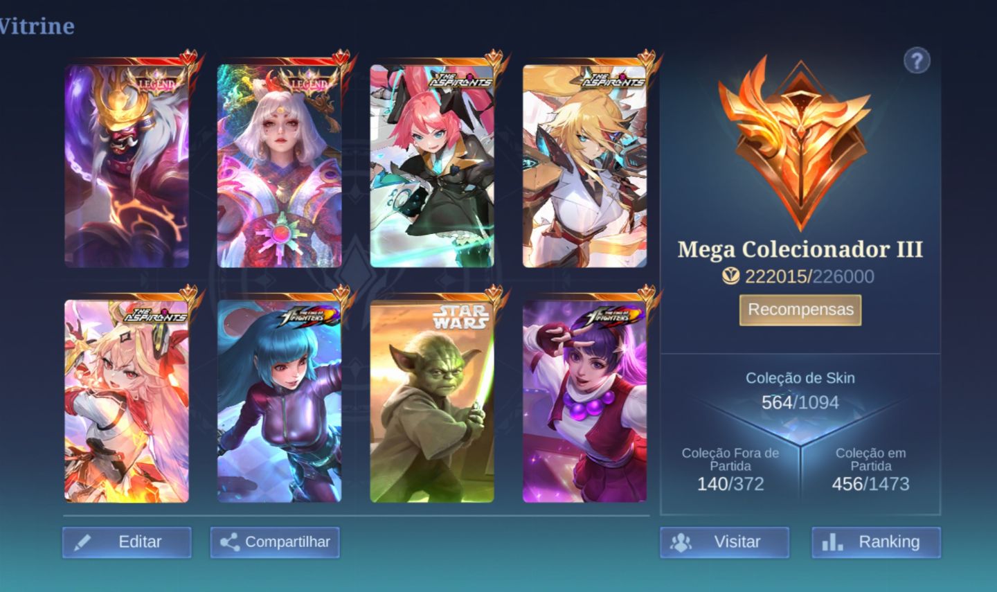 Mobile legends - Mega colecionador 3