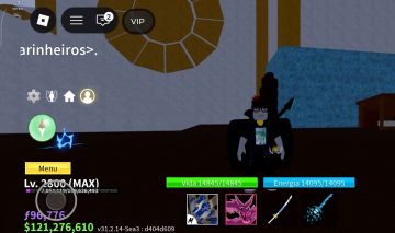 CONTA BLOX FRUITS KITSUNE LVL MÁX (PROMOÇÃO)