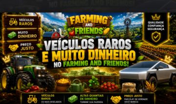 Agricultor e amigos dinheiro