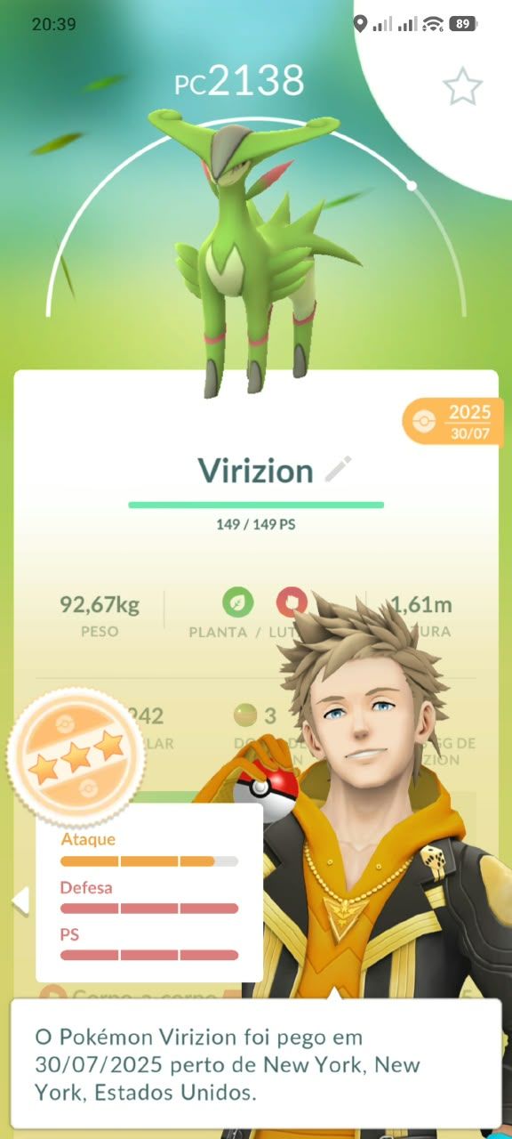 Conta Pokémon GO Nível 42 | Ho-Oh 100% IV (Hundo) | Lendários, Shinys e Gigantam