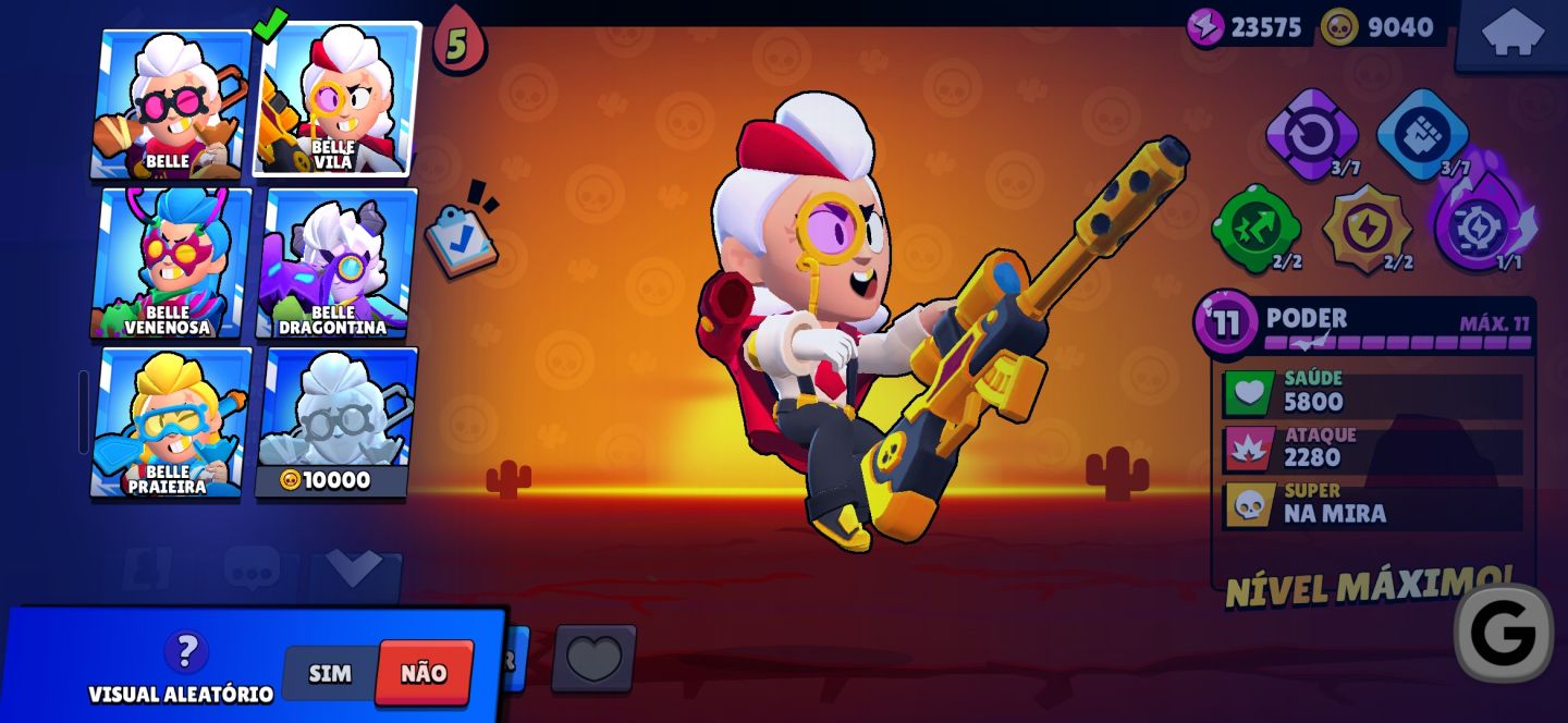 Conta quase full de Brawl Stars, criada em 2019