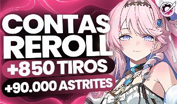 [Contas Reroll] Wuthering Waves + 57.000 Astrites + Denia l América Server