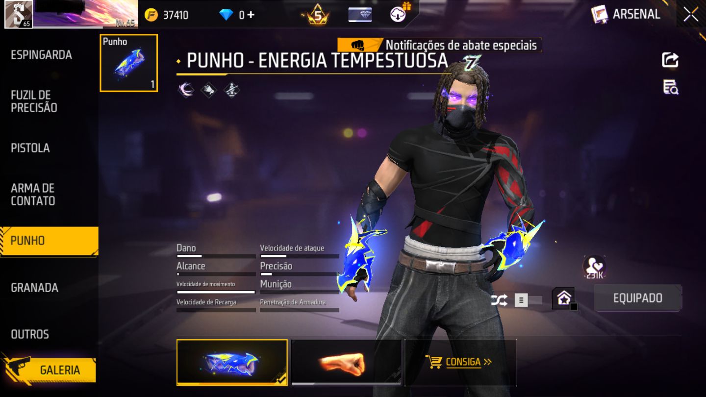 PRIME 5 | UMP ATT 2X VEL | XM8 ATT 1X VEL | 1 PUNHO | ANGELICAL VERDE | NAGI