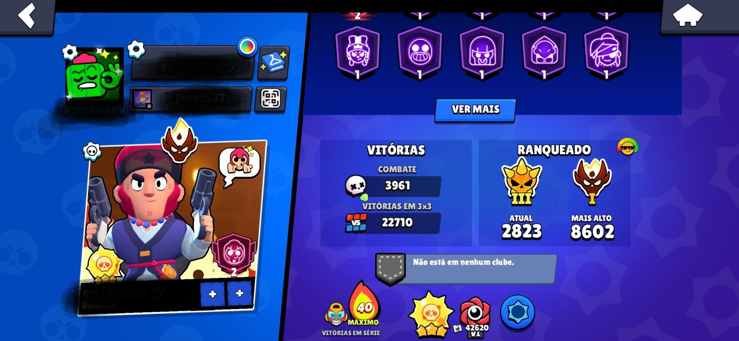 MELHOR OFERTA 3 EM 1 CONTA BRAWL STARS, CLASH ROYALE E CLASH OF CLANS AVANÇADO