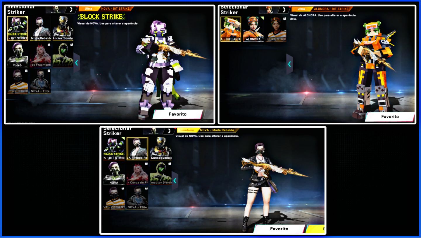 Conta Bloodstrike, Faquinha, Skins de Arma Eterna e Ultra, Skins de Strikers e +