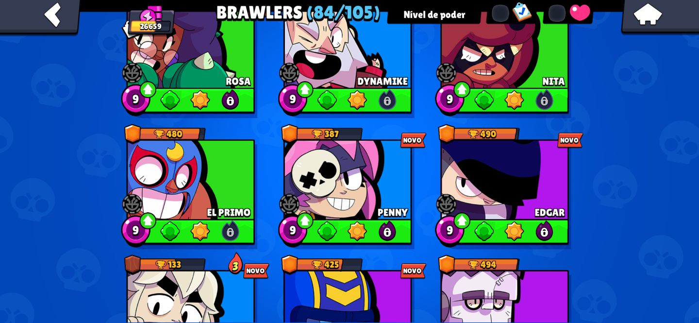CONTA BRAWL STARS/ SKIN CORVO/ SKIN LEON/ENTRE OUTRAS. MUDANÇA DE TODOS OS DADOS