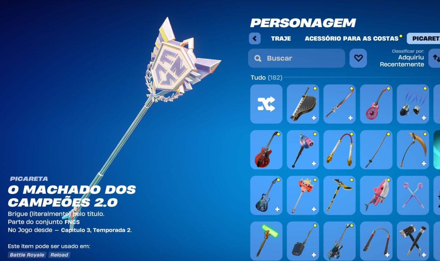 Conta Epic Games Fortnite/Rocket league com Muito Item