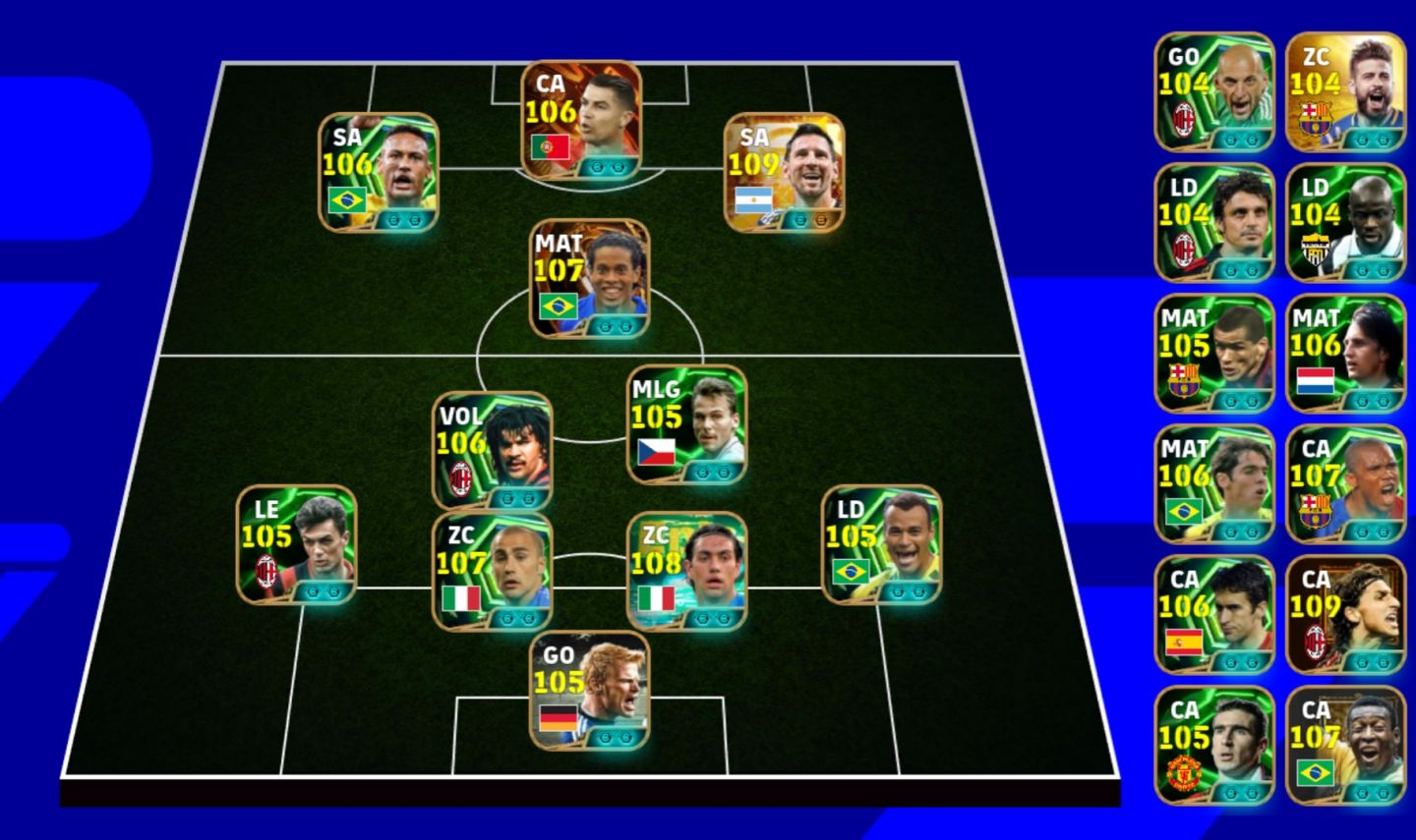 Conta de efootbol Full epico