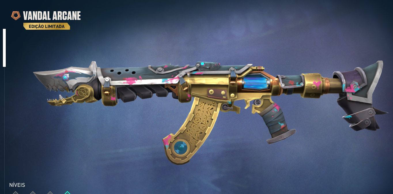 Conta de valorant - nivel 69 - skins de armas e facas