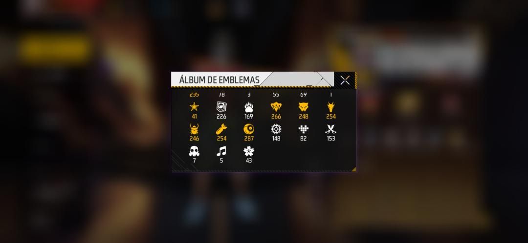 CONTA FREE FIRE PRIME 7 LEVEL 76 QUASE 9 ANOS