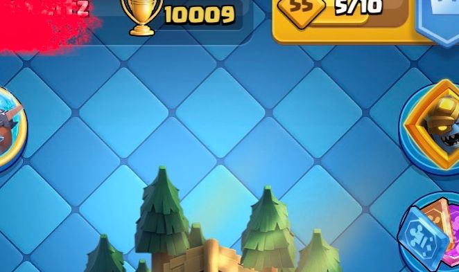 Conta de Clash com 10.000 troféus