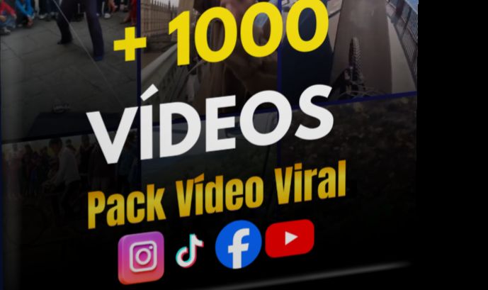 [ENTREGA AUTOMÁTICA] PACK 1.000 VÍDEOS VIRAIS TIKTOK REELS SHORTS