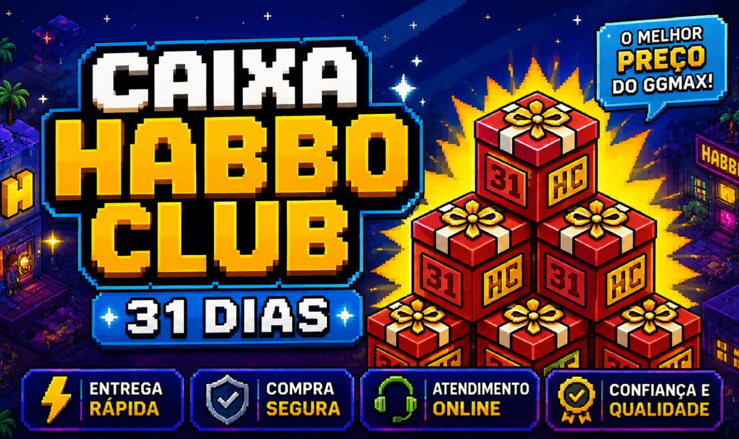 CAIXA HC 31 DIAS - HABBO CLUB