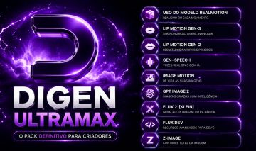 DIGEN AI [ULTRA MAX] | Sora 2 / Veo 3.1 / Runway PRO - 30 DIAS