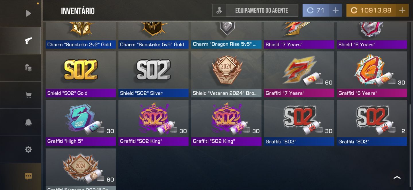 CONTA STANDOFF 2 COM 10.913 GOLDS | ENTREGA VIA FACEBOOK