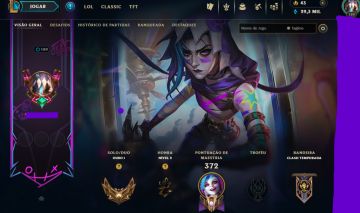 CONTA JINX FRAGMENTADA + FINALIZADOR + BANDEIRA + TODOS CAMPEÕES + 184 SKINS