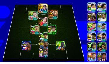 Conta Efootball 3180 MUITO BOA COM ATAQUE MATADOR!!!