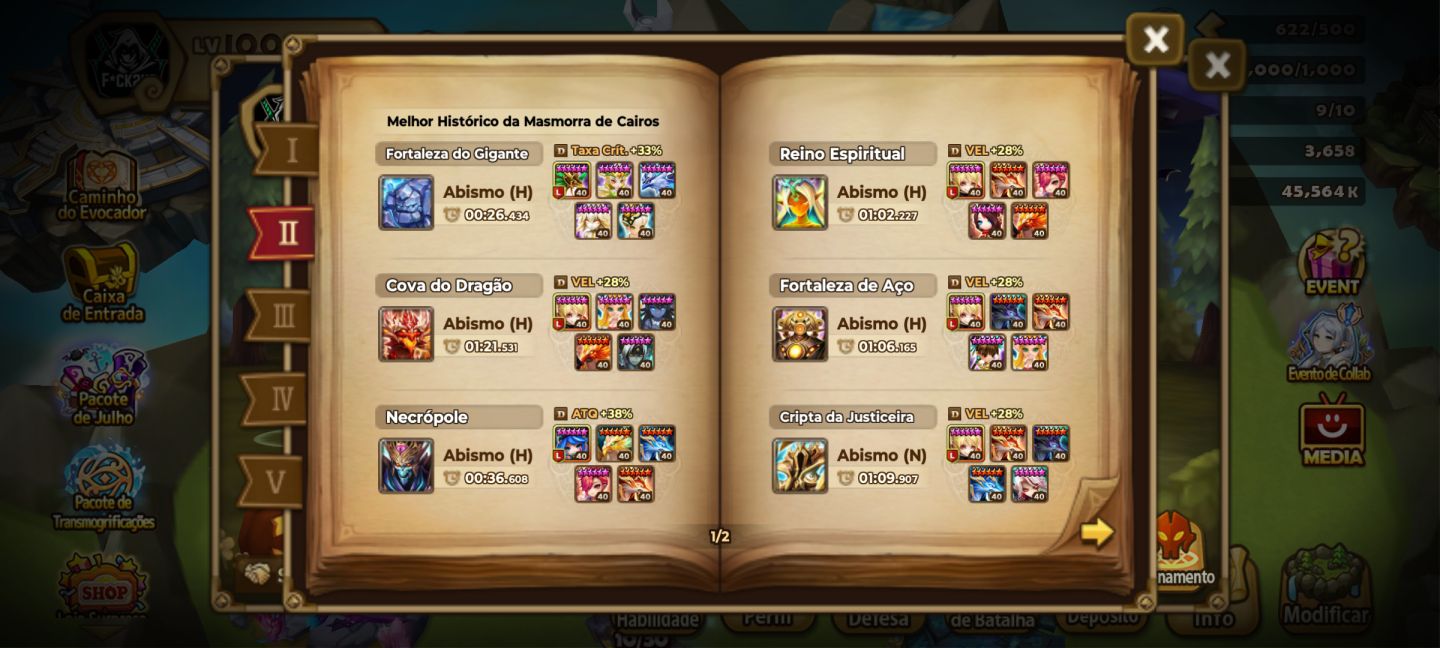 Conta G1 Com Lúcifer e amigos