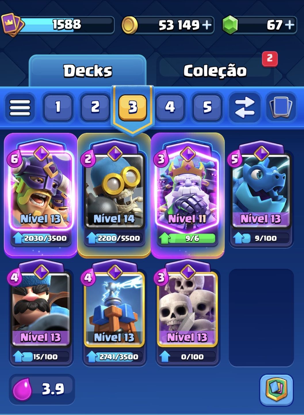 Conta Clash royale +2 BRINDES (Leia a descrição)