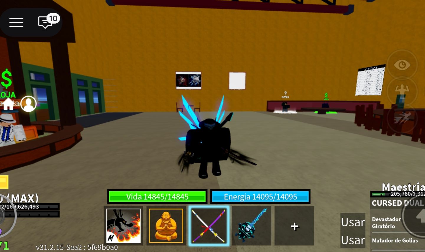 CONTA Blox Fruits NIVEL MÁXIMO (Lv. 2800) | V4 FL + CDK + TTK + GAMEPASS + BÔNUS