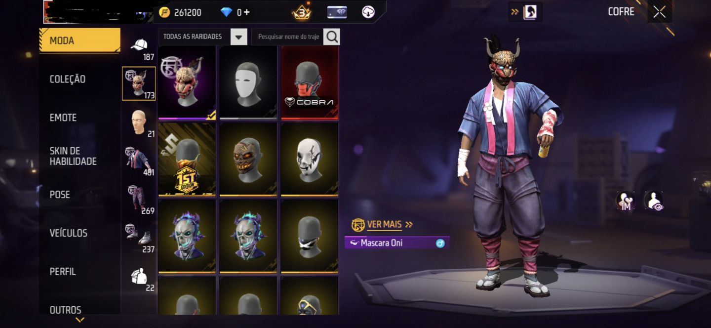 Conta Free Fire rara Lv72 no Seu Google.